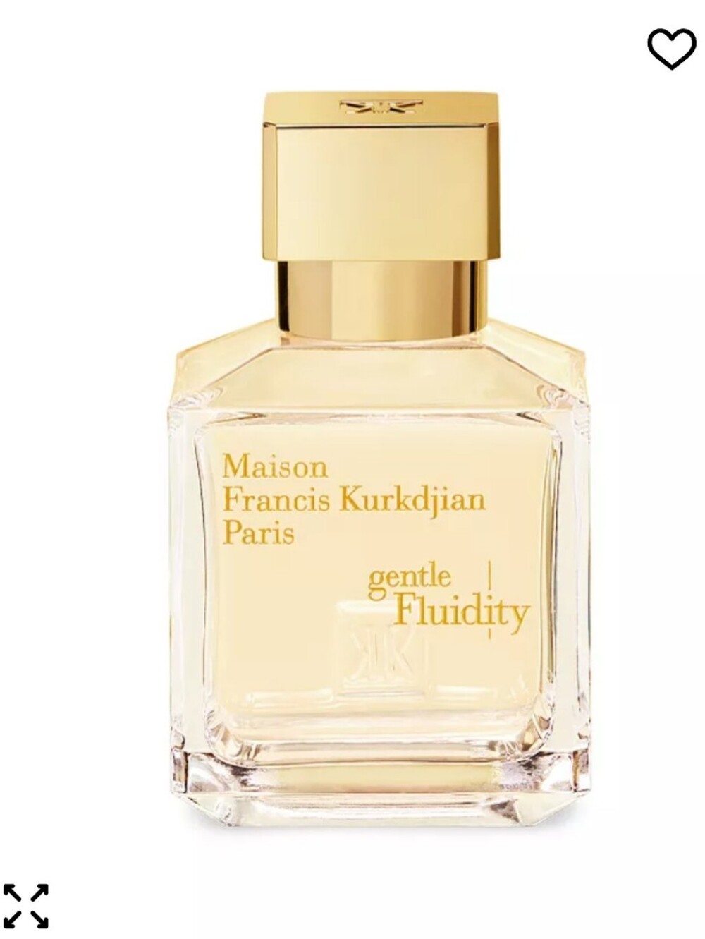 Maison Francis Kurkdjian gentle fluidity gold  new no box